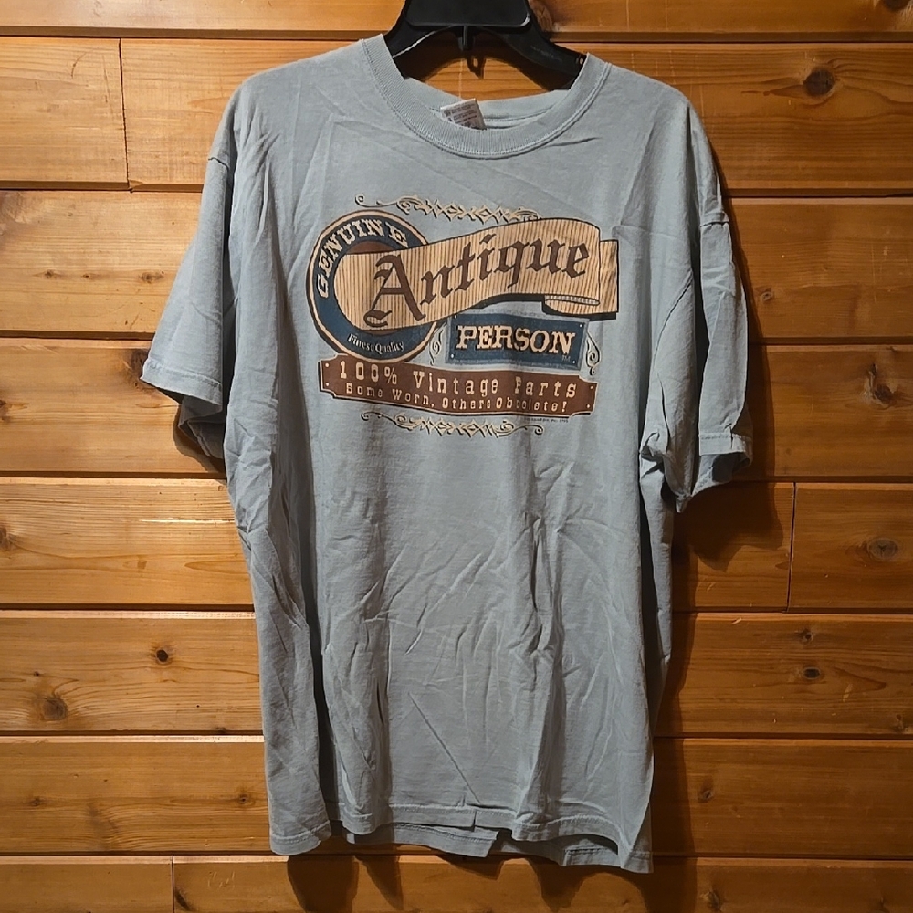 Men's Gray Graphic T-Shirt